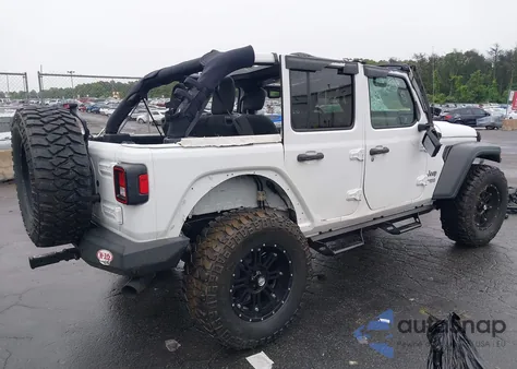 2018 Jeep Wrangler Unlimited Sport from USA, damaged, VIN 1C4HJXDG0JW233696